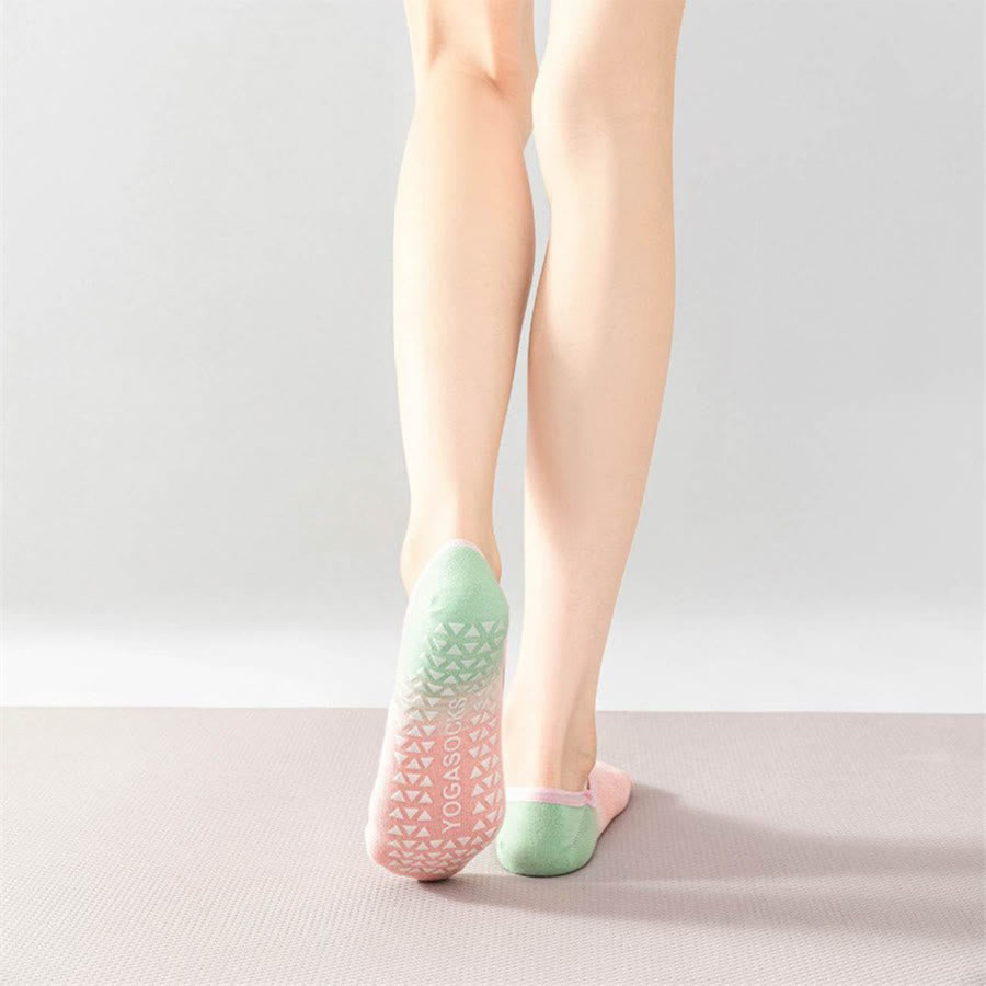 Olivenorma Comfortable Ballet Style Non-Slip Indoor Fitness Women's Yoga Socks - image 17