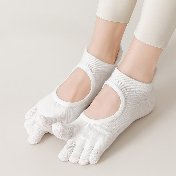 Olivenorma Professional Anti-Slip Five-Toe Socks for Pilates & Jump Rope Women's Yoga Socks - image 7