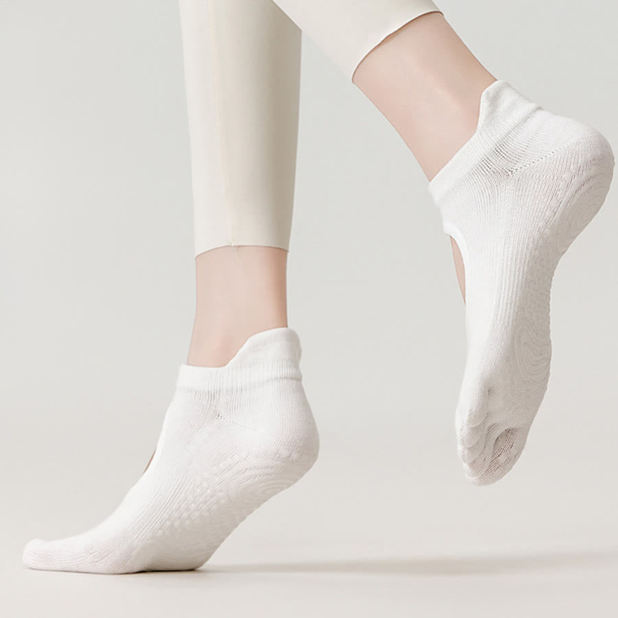 Olivenorma Professional Anti-Slip Five-Toe Socks for Pilates & Jump Rope Women's Yoga Socks - image 6