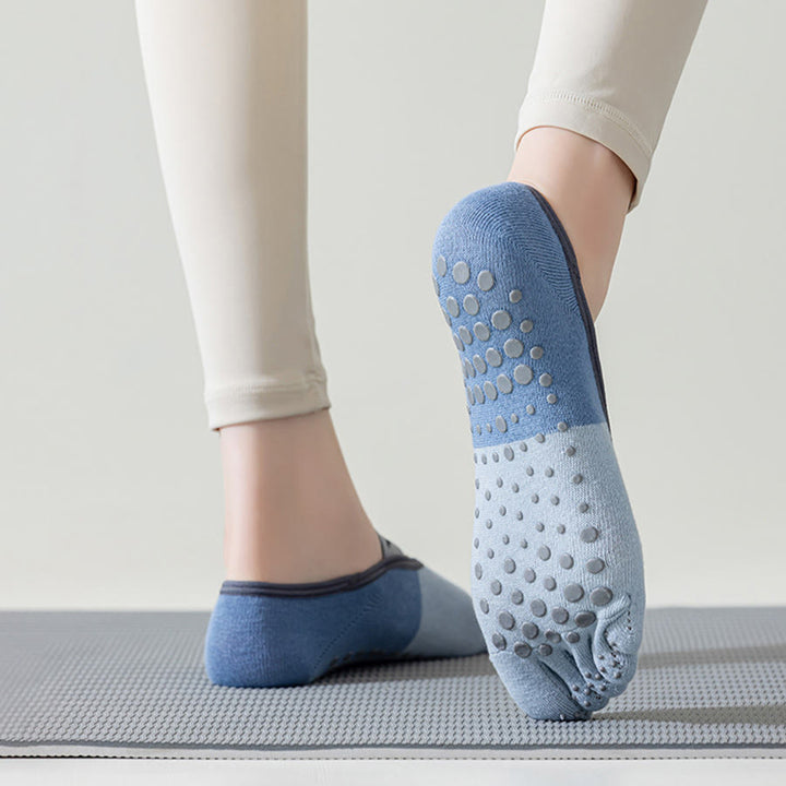 Olivenorma Low-Profile Five-Toe Non-Slip Socks for Yoga Pilates & Dance Women's Yoga Socks - image 12