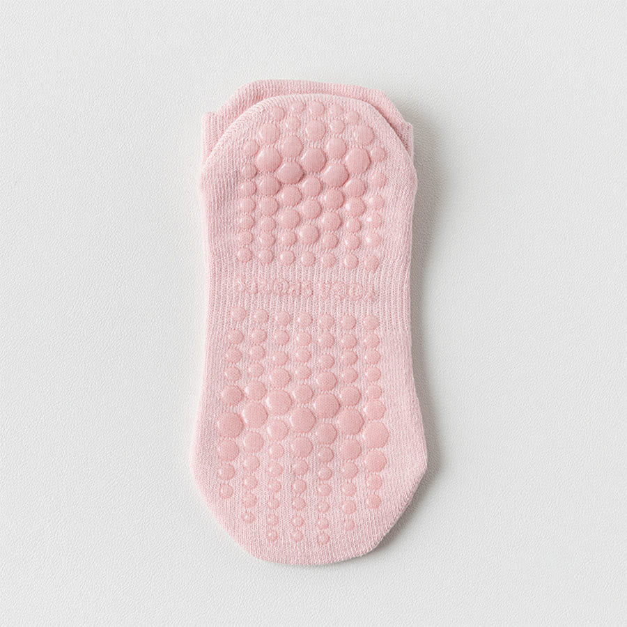 Olivenorma Full Sole Non-Slip Grip for Indoor Fitness Women's Yoga Socks - Dusty Pink - 10 Pairs - image 3