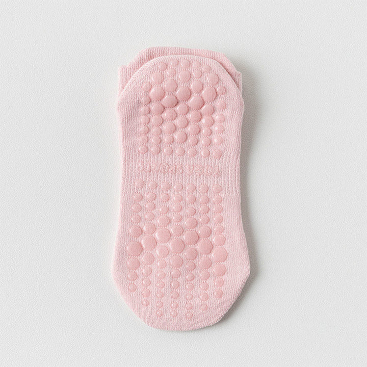 Olivenorma Full Sole Non-Slip Grip for Indoor Fitness Women's Yoga Socks - Dusty Pink - 10 Pairs - image 3