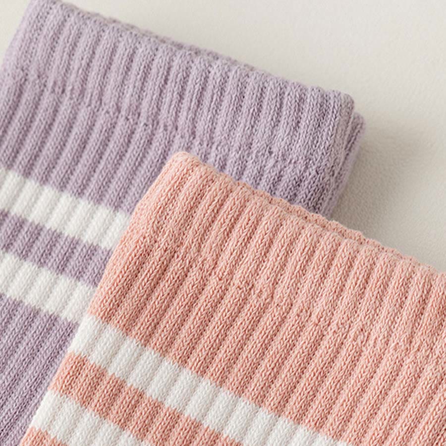 Olivenorma Full Sole Silicone Grip Cushioned Elastic Knit Crew Length Women's Yoga Socks - image 18