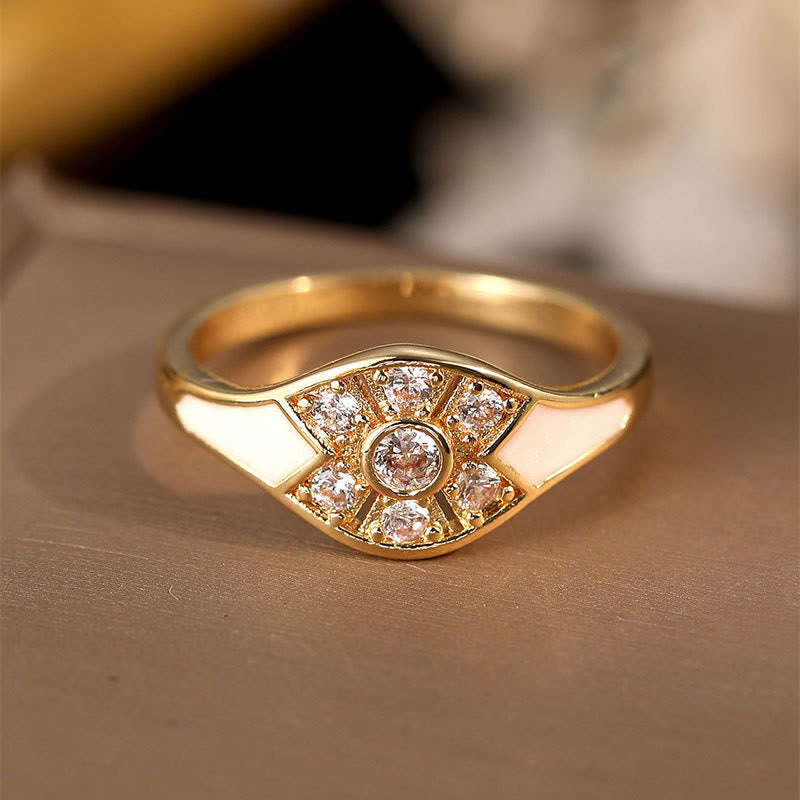 FREE Today: Gold-Plated Copper Ring with Zircon - image 1