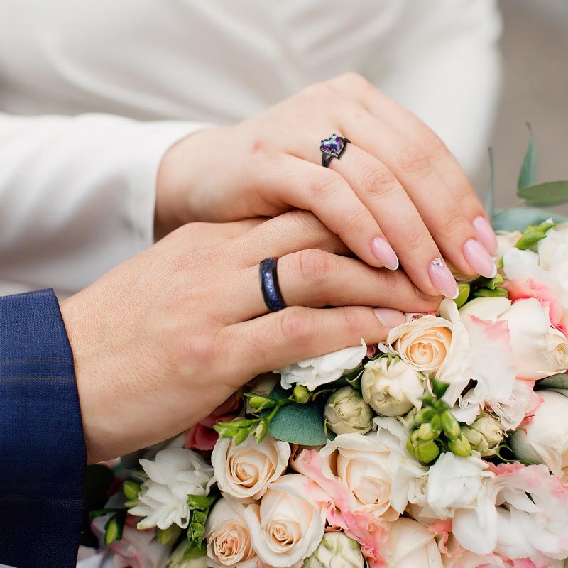 FREE Today: 2Pcs Couple Promise Ring - image 2