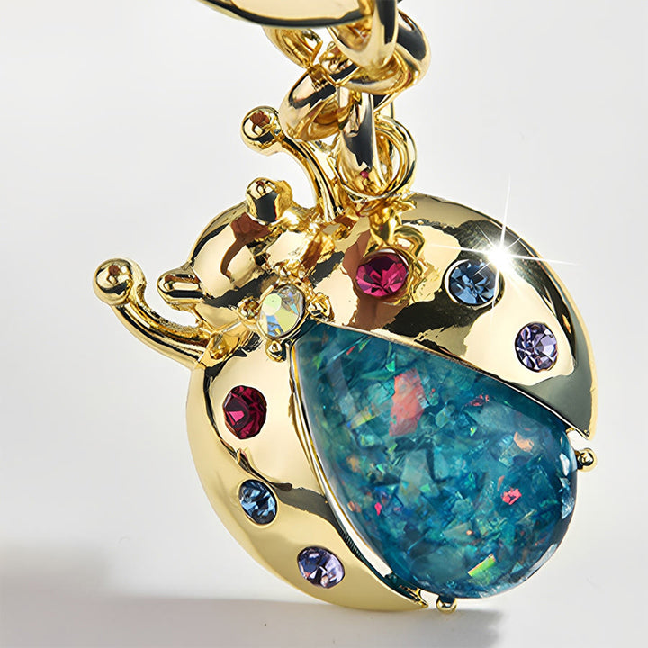 Olivenorma Anti-Rust Lobster Clasp Ladybug Bag Accessory Keychain - image 5