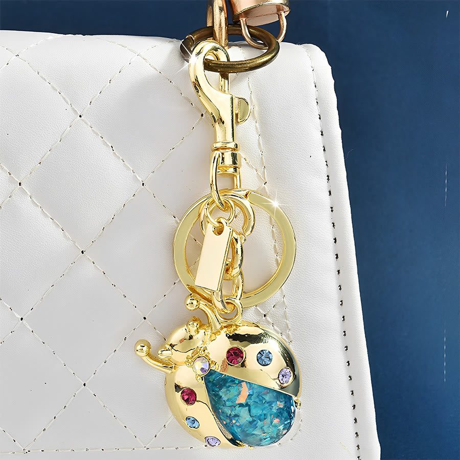 Olivenorma Anti-Rust Lobster Clasp Ladybug Bag Accessory Keychain - image 6