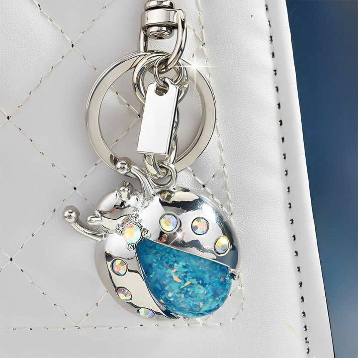 Olivenorma Anti-Rust Lobster Clasp Ladybug Bag Accessory Keychain - image 9