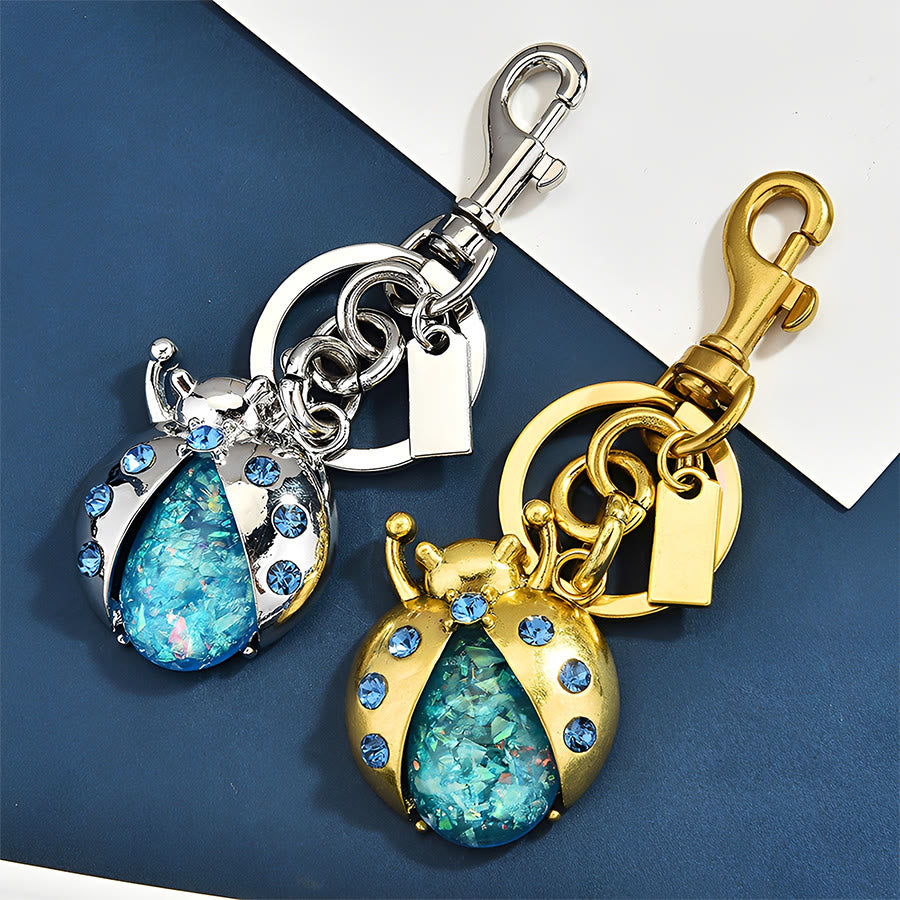 Olivenorma Anti-Rust Lobster Clasp Ladybug Bag Accessory Keychain - image 13
