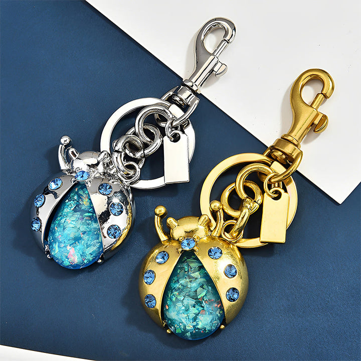 Olivenorma Anti-Rust Lobster Clasp Ladybug Bag Accessory Keychain - image 13