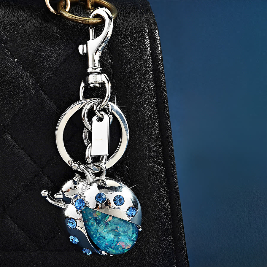Olivenorma Anti-Rust Lobster Clasp Ladybug Bag Accessory Keychain - image 12