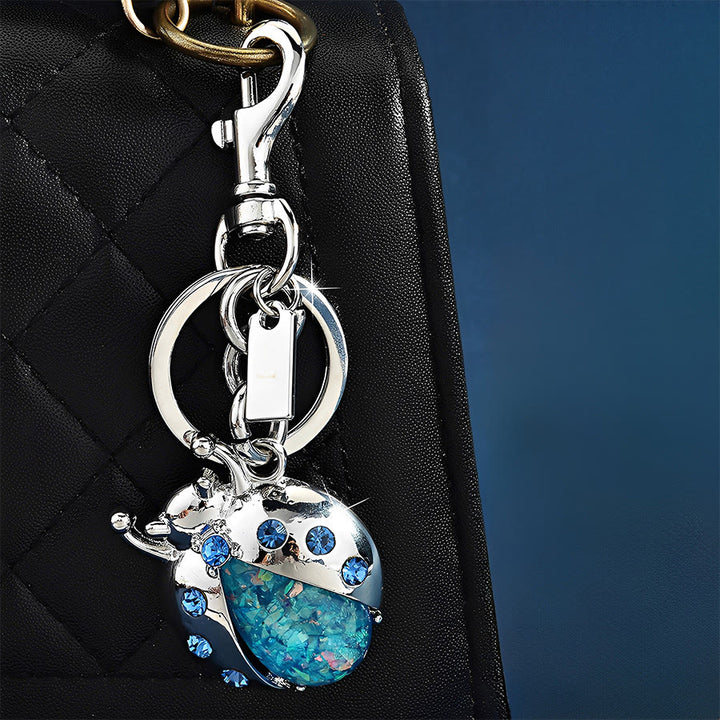 Olivenorma Anti-Rust Lobster Clasp Ladybug Bag Accessory Keychain - image 12