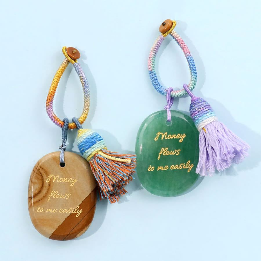 Olivenorma Money Flows To Me Easily Positive Affirmation Keychain - image 13