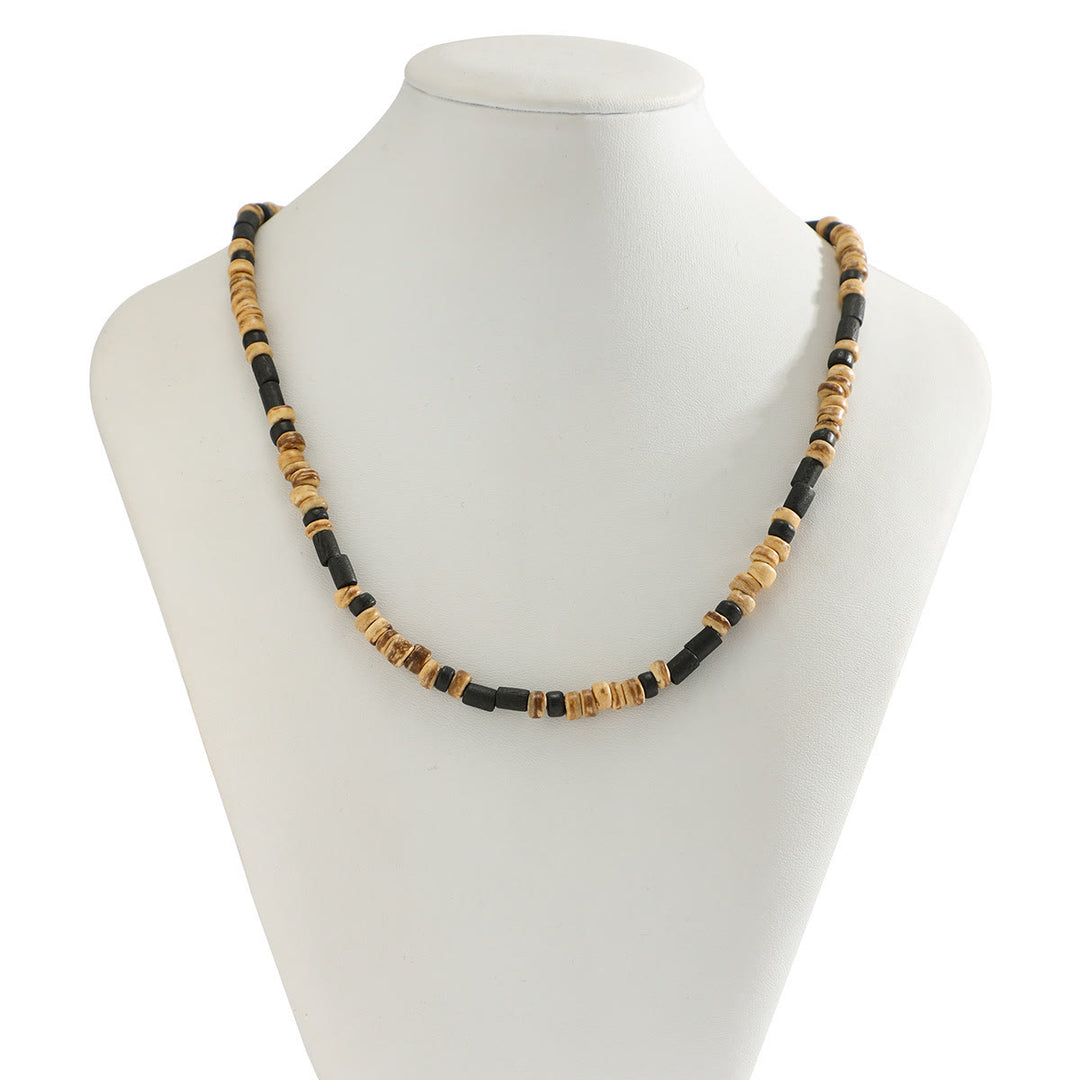 FREE Today: Brown Coconut Wood Beads Natural Stone Beads Necklace - image 19