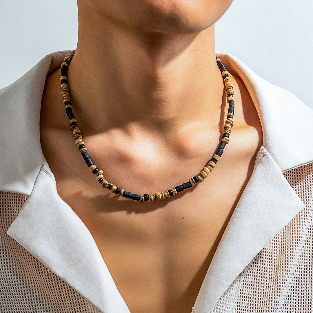 FREE Today: Brown Coconut Wood Beads Natural Stone Beads Necklace - image 17