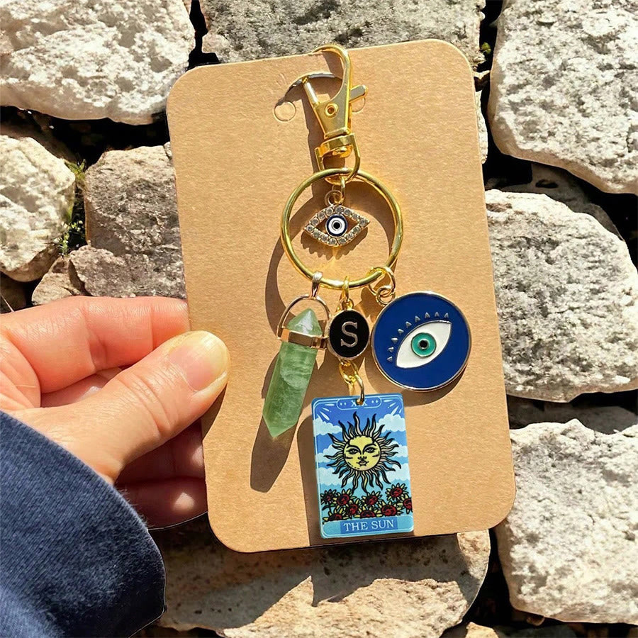 Olivenorma Protective Tarot Evil Eye Bag Accessory Keychain - image 1