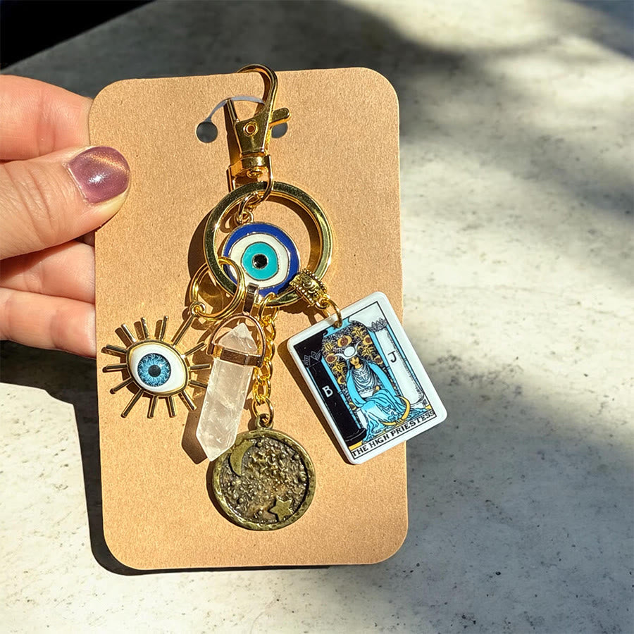 Olivenorma Protective Tarot Evil Eye Bag Accessory Keychain - image 4
