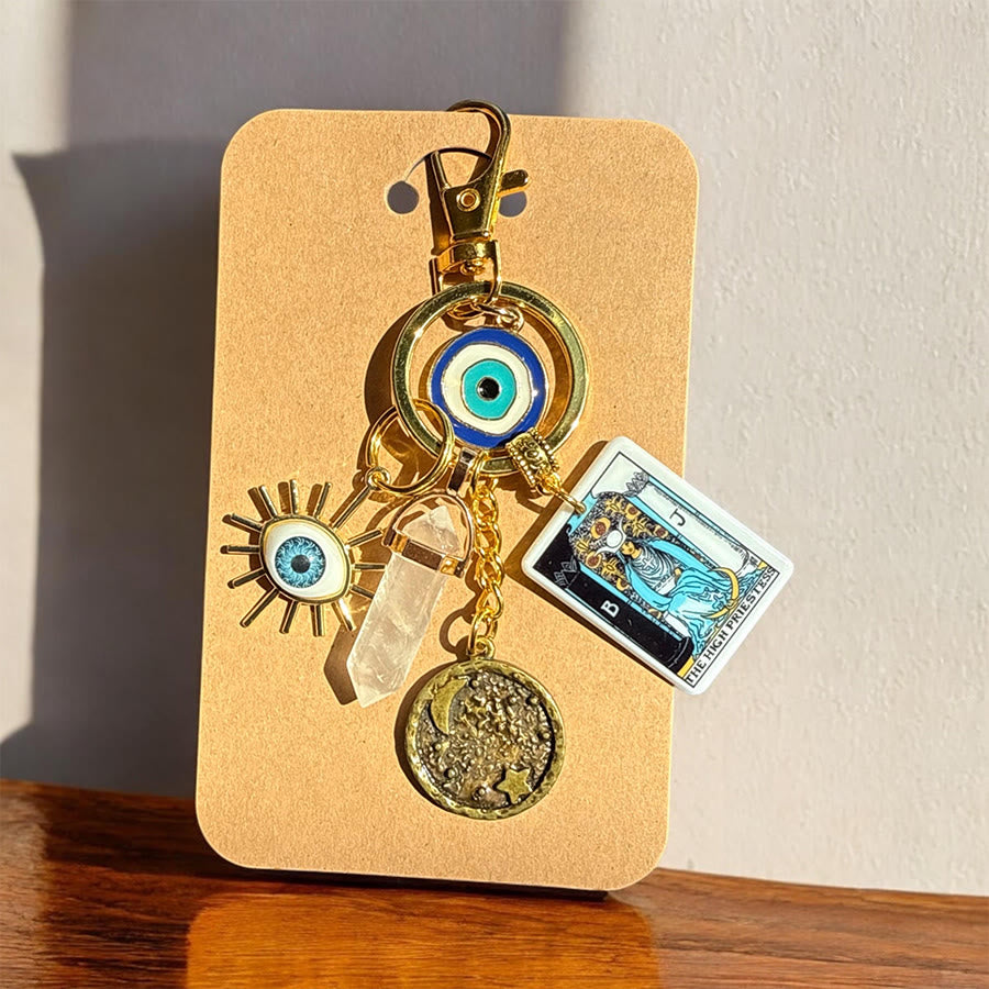 Olivenorma Protective Tarot Evil Eye Bag Accessory Keychain - image 7
