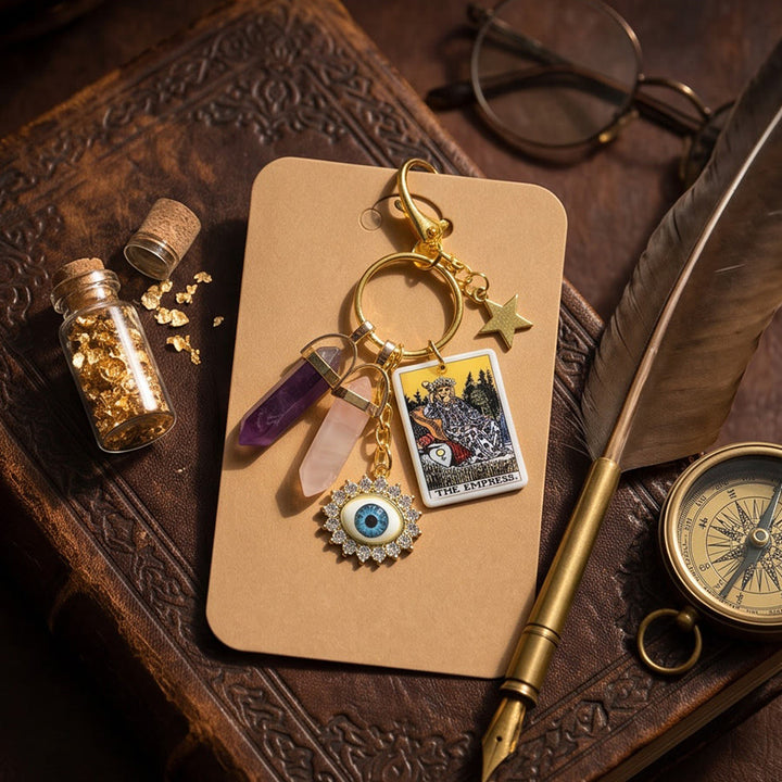 Olivenorma Protective Tarot Evil Eye Bag Accessory Keychain - image 17