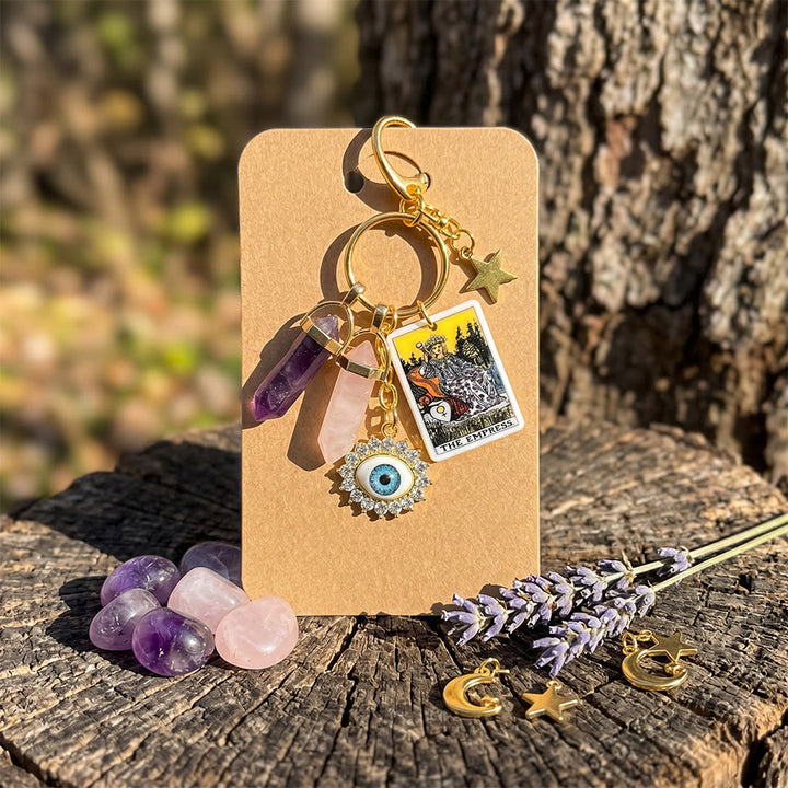 Olivenorma Protective Tarot Evil Eye Bag Accessory Keychain - image 18