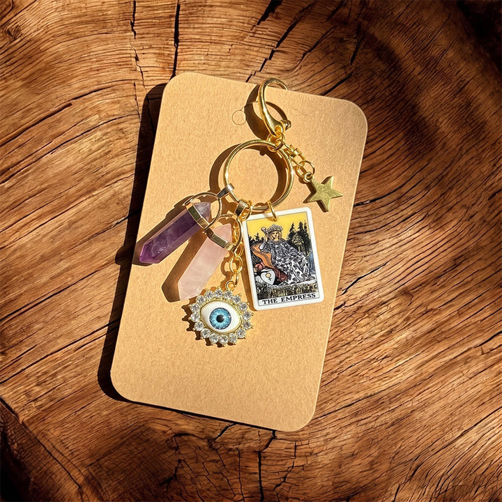 Olivenorma Protective Tarot Evil Eye Bag Accessory Keychain - The Empress Tarot - image 15