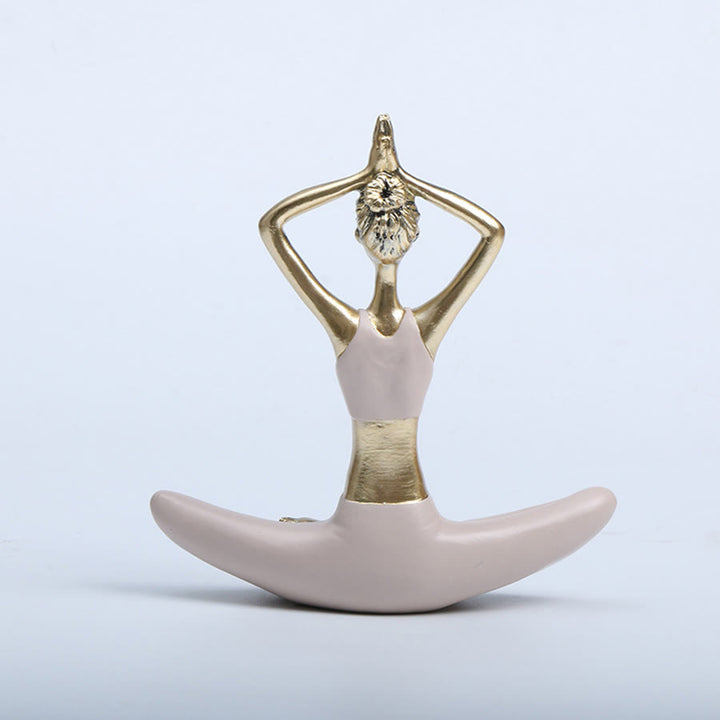 Olivenorma Multi-Poses Minimalist Abstract Meditation Yoga Sculpture Spiritual Decoration - image 14