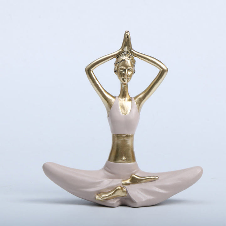 Olivenorma Multi-Poses Minimalist Abstract Meditation Yoga Sculpture Spiritual Decoration - image 13