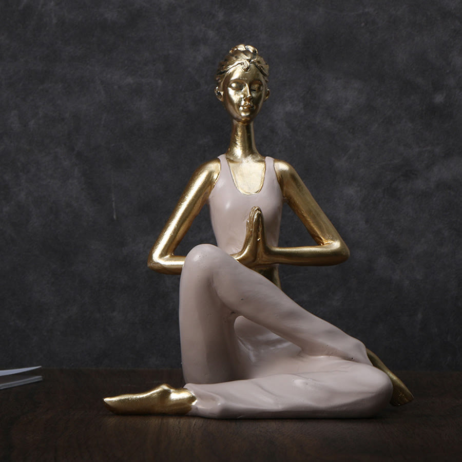 Olivenorma Multi-Poses Minimalist Abstract Meditation Yoga Sculpture Spiritual Decoration - Praying Hands - image 20