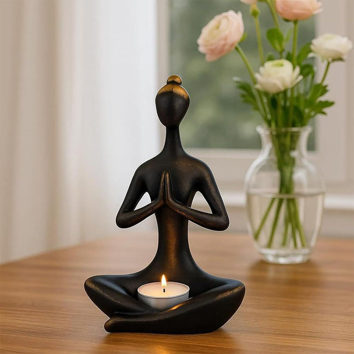 Olivenorma Multi-Poses Minimalist Abstract Meditation Yoga Sculpture Spiritual Decoration - image 6