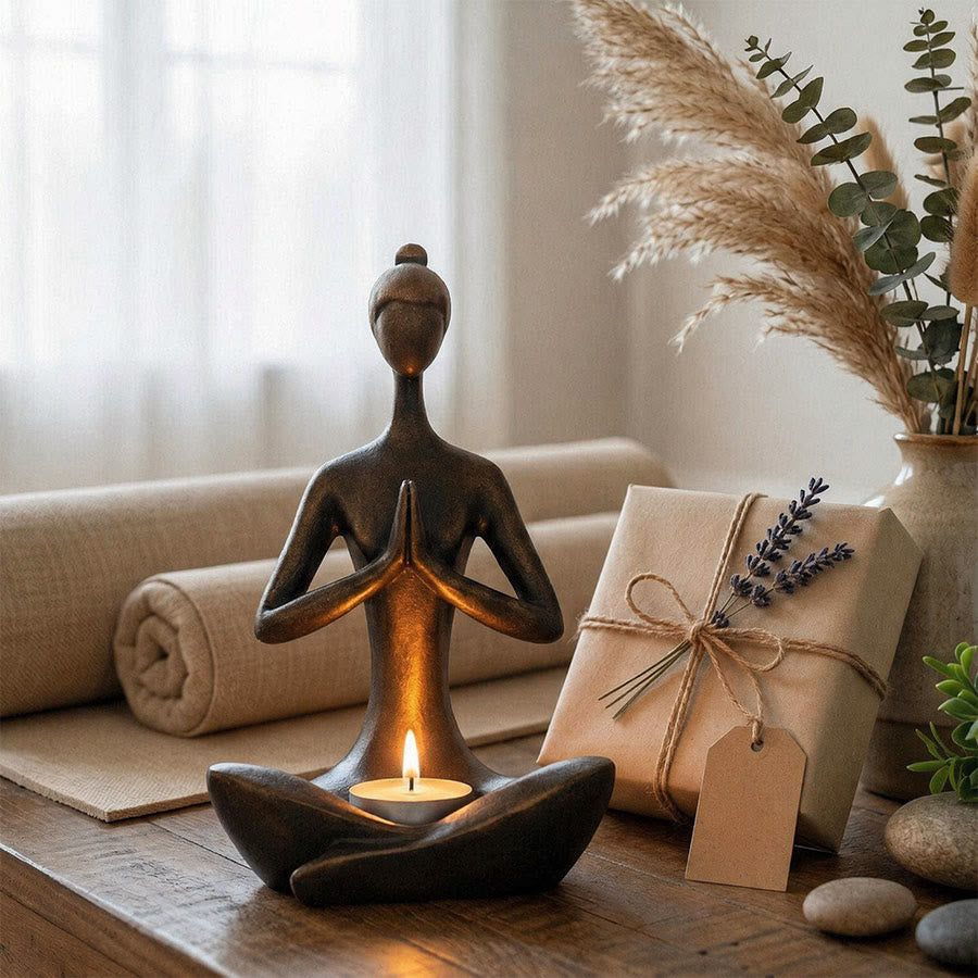 Olivenorma Multi-Poses Minimalist Abstract Meditation Yoga Sculpture Spiritual Decoration - image 5