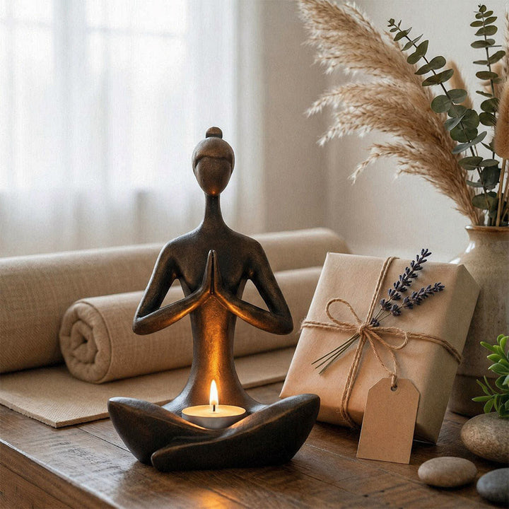 Olivenorma Multi-Poses Minimalist Abstract Meditation Yoga Sculpture Spiritual Decoration - image 5
