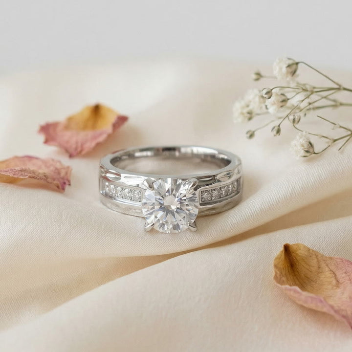 FREE Today: "Eternity" – Titanium Steel Prince Rose Couple Ring - image 4