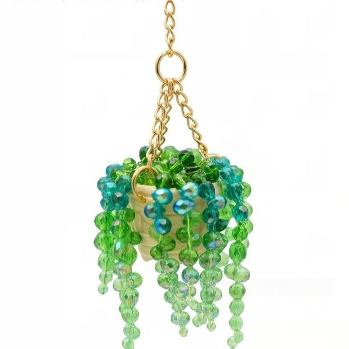 FREE Today: Beaded Plant Sun Catcher Beaded Crystal Succulent Window Hanging - image 4