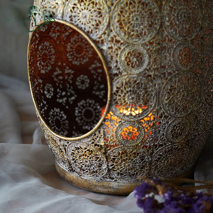 Olivenorma Vintage Openwork Handicrafts Candle Holder - image 9
