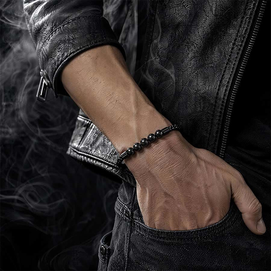 Olivenorma Tiger Eye Leather Woven Magnetic Clasp Minimal Luxury Bracelet - image 10