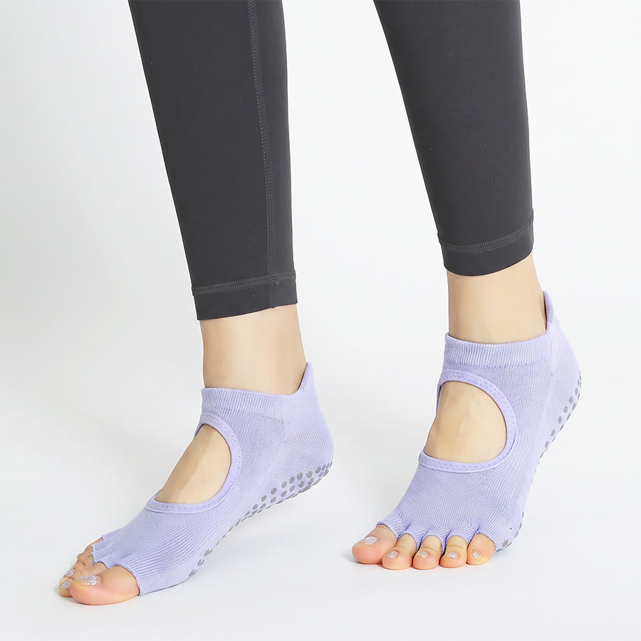 Olivenorma Ankle Open-Five-Toe Sport Women's Yoga Socks - image 3