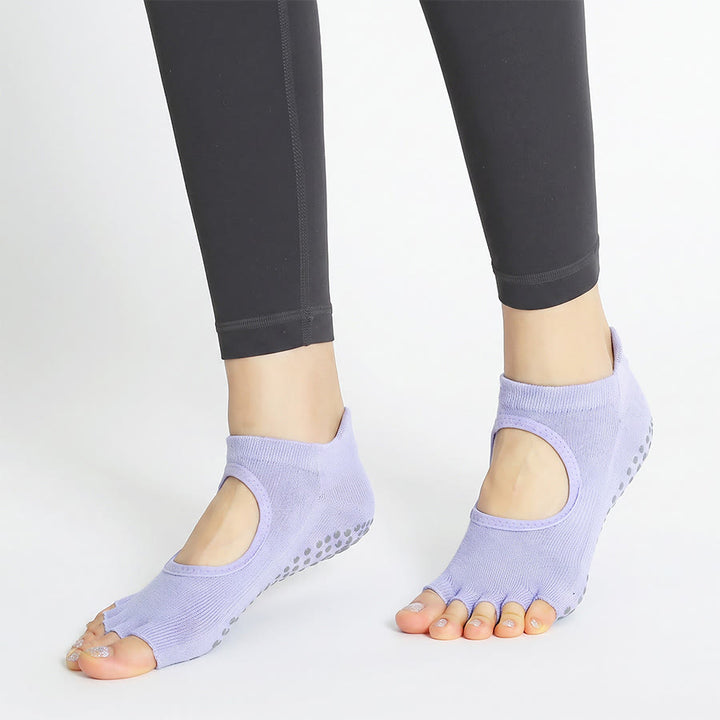 Olivenorma Ankle Open-Five-Toe Sport Women's Yoga Socks - image 3