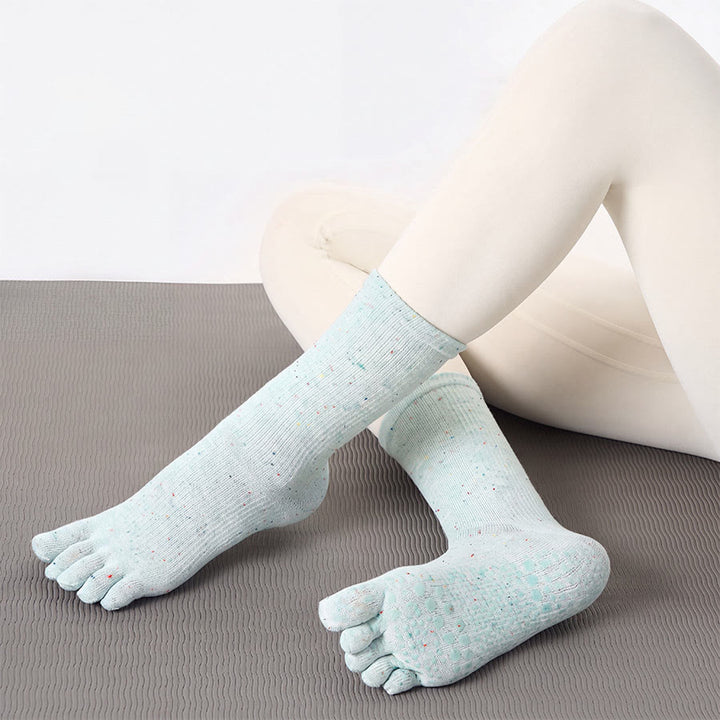 Olivenorma Crew Five-Toe Sport Women's Yoga Socks - image 4