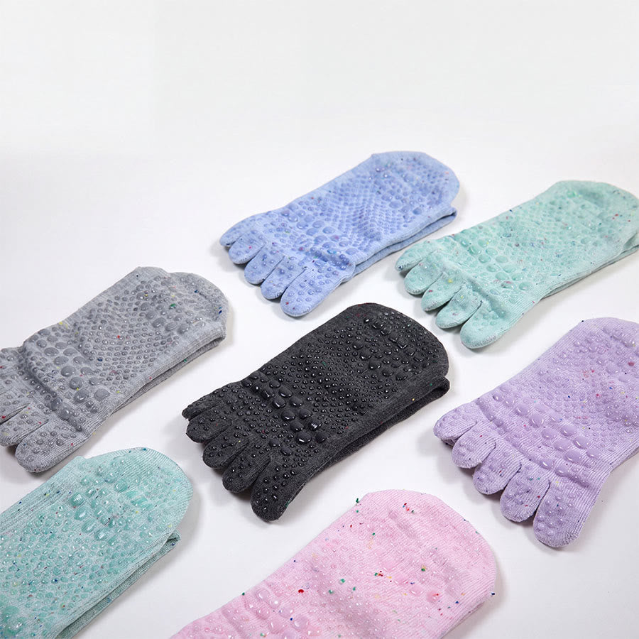 Olivenorma Crew Five-Toe Sport Women's Yoga Socks - image 20