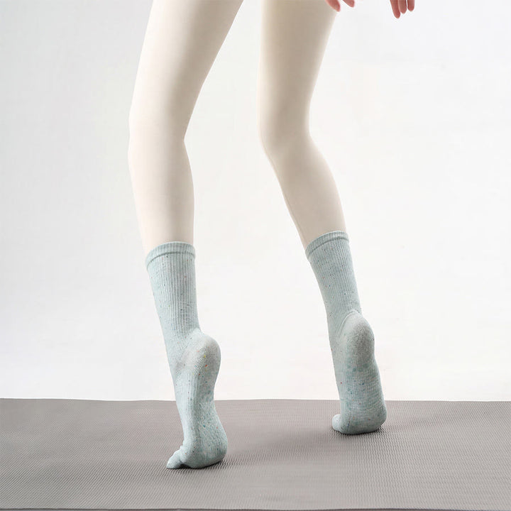 Olivenorma Crew Five-Toe Sport Women's Yoga Socks - image 9