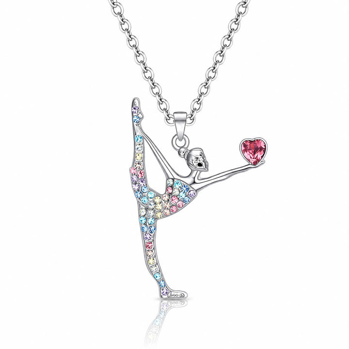 FREE Today: "She Believed She Could So She Did" Rainbow Cheerleader Necklace Cheerleader Gifts for Girls - Style 3 - image 12