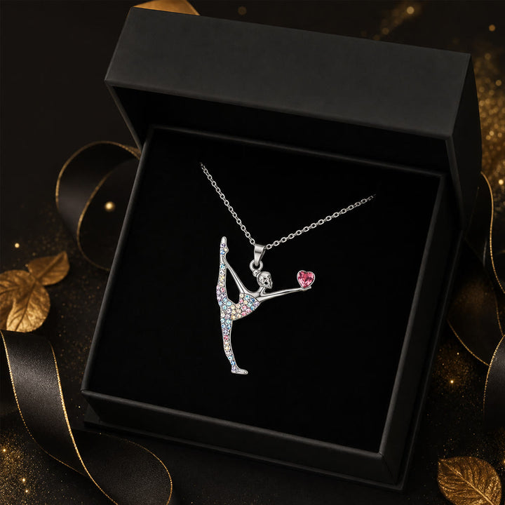 FREE Today: "She Believed She Could So She Did" Rainbow Cheerleader Necklace Cheerleader Gifts for Girls - image 14