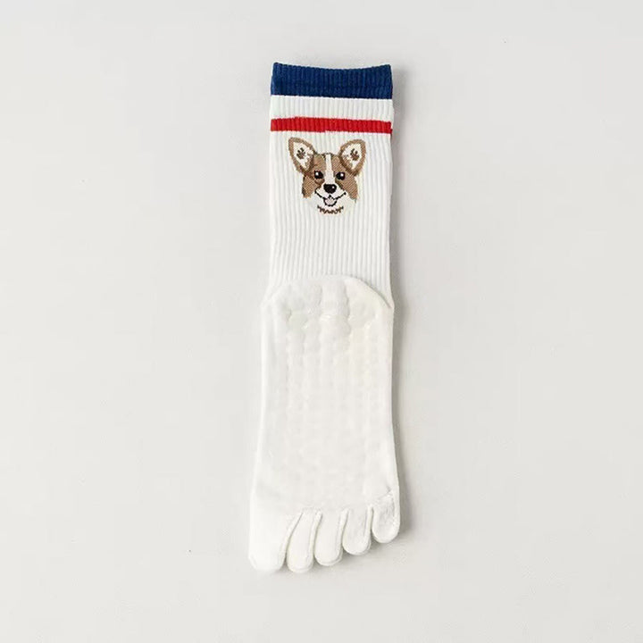 Olivenorma Crew Five-Toe Sport Women's Yoga Socks - image 2