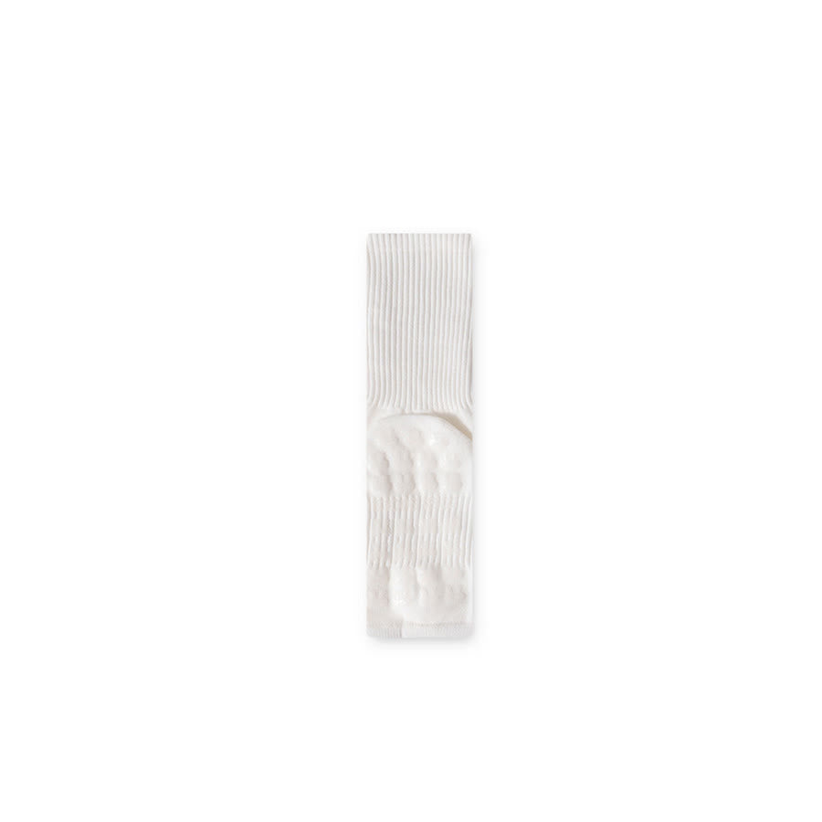 Olivenorma Mid-Calf Open-Five-Toe Sport Women's Yoga Socks - Cream White - 10 Pairs - image 4