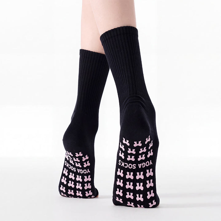 Olivenorma Mid-Calf Open-Five-Toe Sport Women's Yoga Socks - image 9