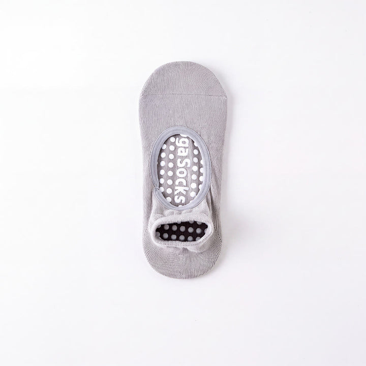 Olivenorma Crew Open-Five-Toe Sport Women's Yoga Socks - Cutout Full Coverage - Grey - 10 Pairs - image 8