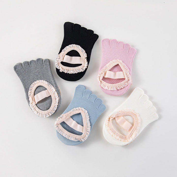 Olivenorma Crew Open-Five-Toe Sport Women's Yoga Socks - image 24