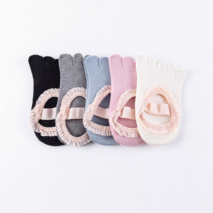 Olivenorma Crew Open-Five-Toe Sport Women's Yoga Socks - image 25