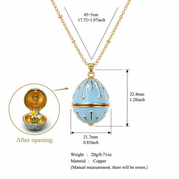 FREE Today: Handmade Round Box Birthday Flower Pendant Necklace - image 5