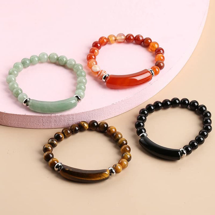 FREE Today: Natural Healing Stone Bar Beaded Bracelet - image 25